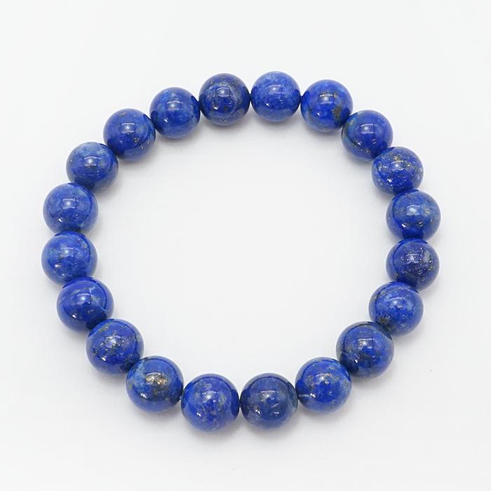 ラピスラズリ 10mm ブレスレット アフガニスタン産 lapislazuli 瑠璃