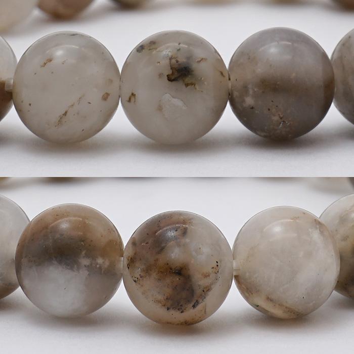 イジェン水晶 ブレスレット 10mm インドネシア産 柄あり 浄化 天然石