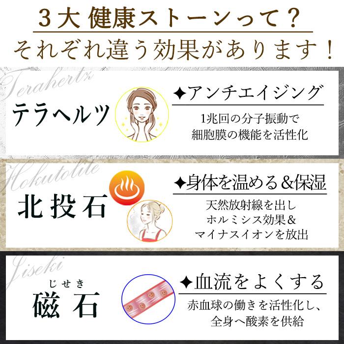北投石 × テラヘルツ 磁石 じせき 【 ネックレス 】 Cタイプ