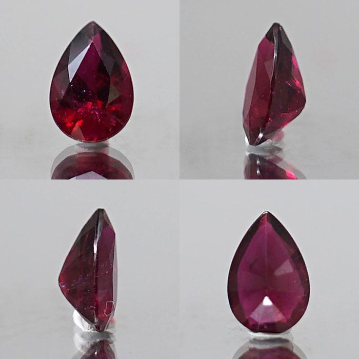 レッドトルマリン トルマリン ルベライト ルース 1.35ct ブラジル産
