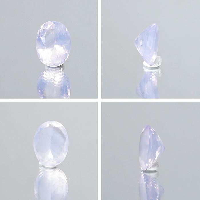 スコロライト Scorolite ルース 5.07ct ブラジル産 ラベンダー 淡いラベンダー 愛 ヒーリング効果 希少 アクセサリー｜gem-kawasemi｜02