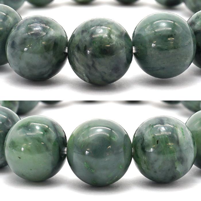 日本の石 日高翡翠 ブレスレット 12mm 北海道産 日高町 HIDAKA 日本の石 日高翡翠 ブレスレット 12mm 北海道産 日高町 HIDAKA