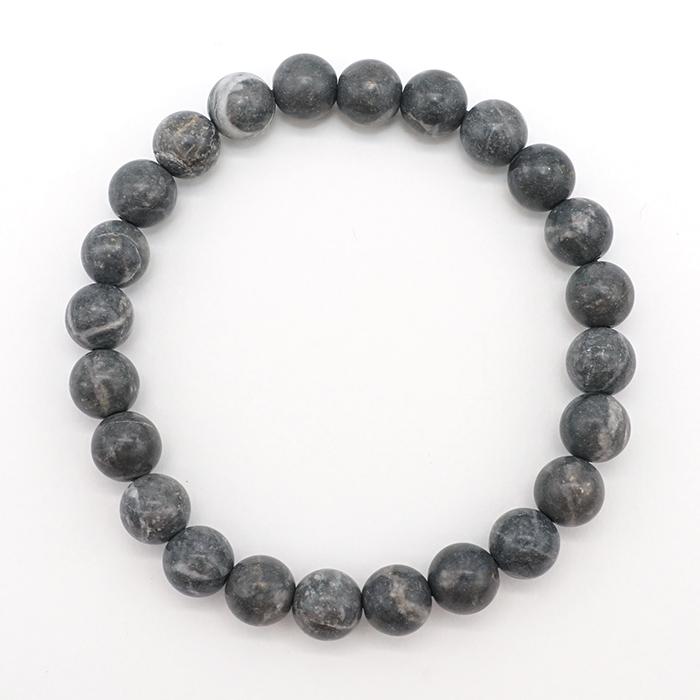 近江多賀石 黒 ブレスレット 8mm 滋賀県 OHMI TAGA Stone 天然石 近江多賀石 黒 ブレスレット 8mm 滋賀県 OHMI TAGA Stone 天然石