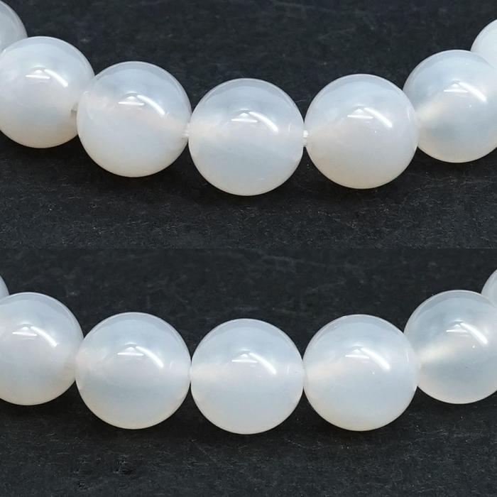 花石玉髄 8mm ブレスレット 北海道産【数量限定】瑪瑙 めのう ぎょくず