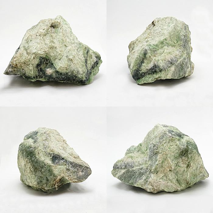 日高翡翠　原石 一点物】 日高翡翠 原石 1244.9g 日本銘石 北海道 日高市 日本の石