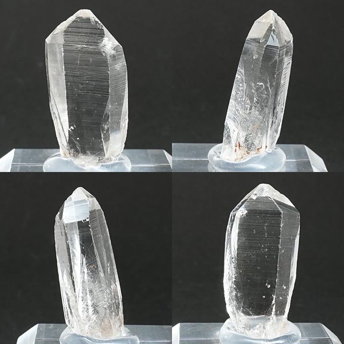 山梨｜水晶原石｜台座付｜左右幅35cm｜送料無料 山梨水晶 原石 約44g 山梨県瑞牆産 【 一点もの 】証明書付き クォーツ