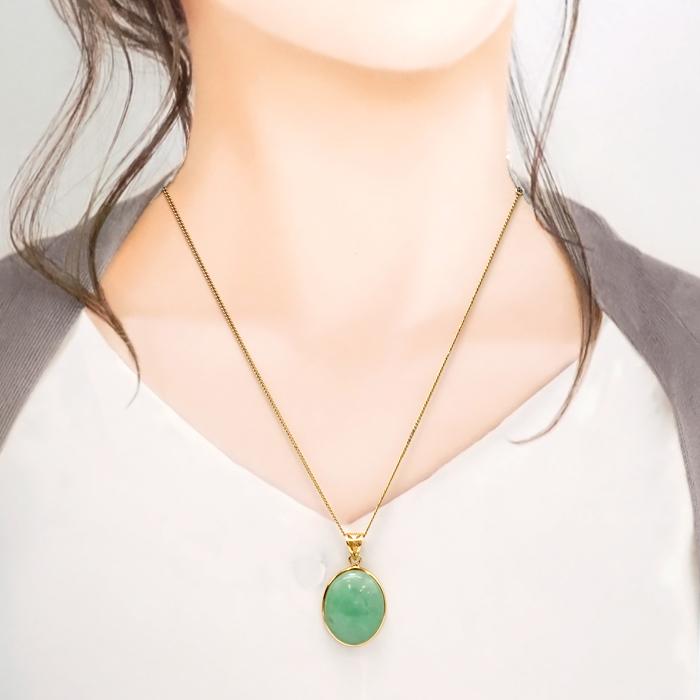 ミャンマー翡翠 SV925 ペンダントトップ ミャンマー産 翡翠