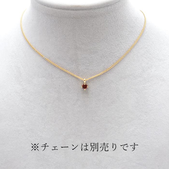 プティルース 天然石 ペンダントトップ ひし形枠 ガーネット 