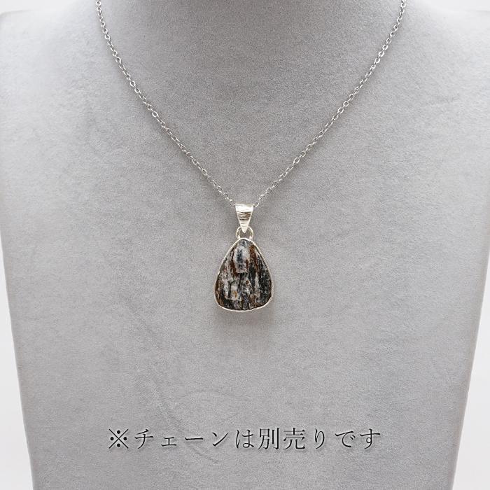 ゴールドに輝くアストロフィライト石・ペンダントトップ ゴールドに輝くアストロフィライト石・ペンダントトップ