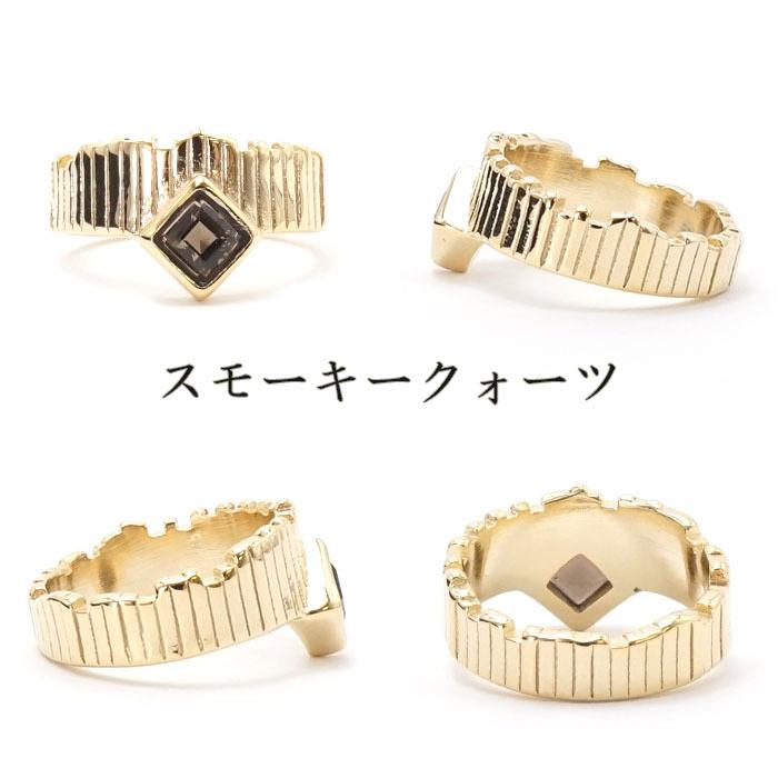 Castle Ring キャッスルリング ひし形 ゴールド K18メッキ 外国 