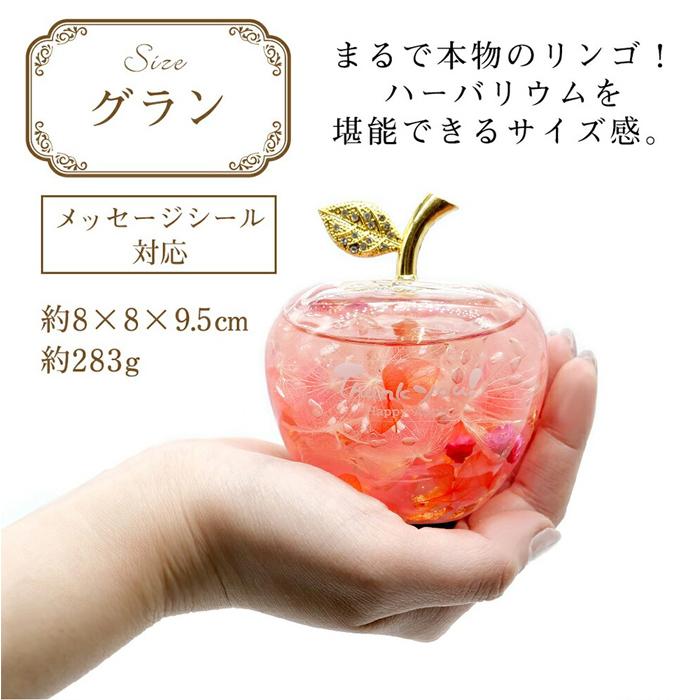 大 グラン】 リンゴの置物 Apple jem 母の日 プレゼント