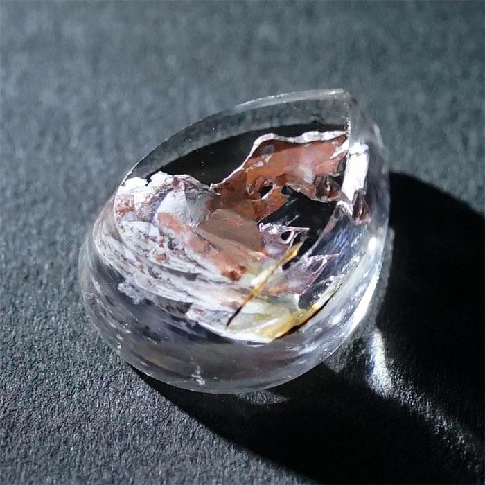 【一点物】 アイアンオキシデストパーズ ルース 12.32ct ブラジル産 天然石 パワーストーン_3