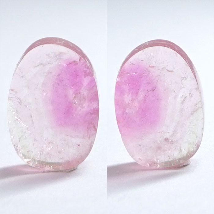 ウォーターメロントルマリン ルース 4.48ct ブラジル産 スライス