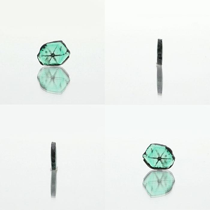 【一点物】 トラピッチェエメラルド 原石 約0.935ct コロンビア ラピタ鉱山産 天然石 パワーストーンの画像