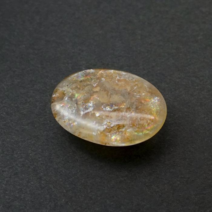 一点物】 レインボーアクアマリン ルース 10.55ct ブラジル産 虹入り