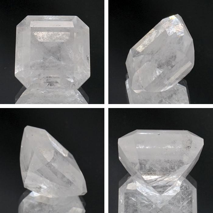 フェナカイト ルース 約11.6ct エメラルドカット ロシア マリシェボ産 【一点物】 フェナス石 希少石 レア 誕生石 裸石 鉱物 浄化 お守り 天然石 パワーストーン_1