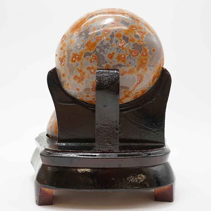 トレジャーメノウ 台付き ブラジル産 【一点物】 1.65kg treasure