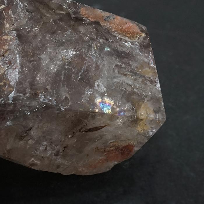 エレスチャルクォーツ ポリッシュ 197.9g ブラジル産【山梨甲府研磨