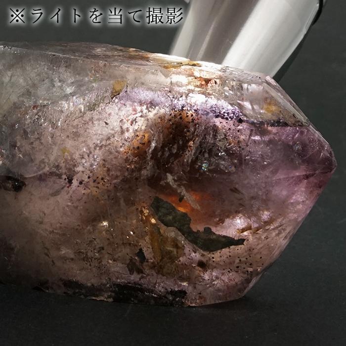 エレスチャルクォーツ ポリッシュ 259.1g ブラジル産【山梨甲府研磨