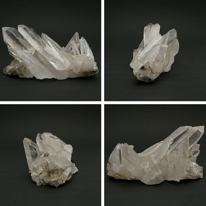 一点物】 ゼッカデソーザ水晶 原石 クラスター 393g ブラジル