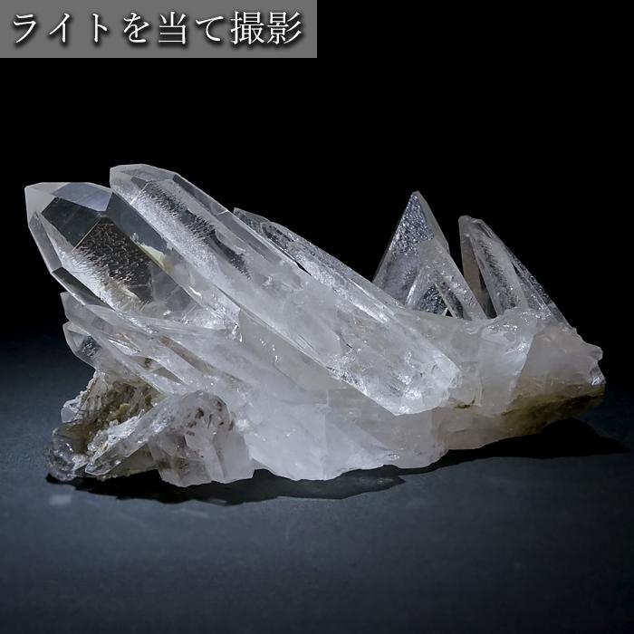一点物】 ゼッカデソーザ水晶 原石 クラスター 393g ブラジル