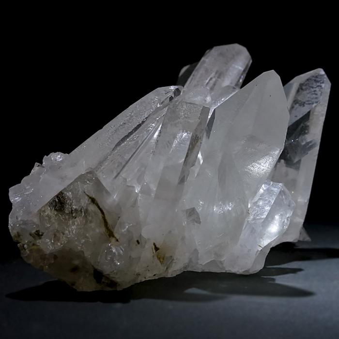 一点物】 ゼッカデソーザ水晶 原石 クラスター 393g ブラジル