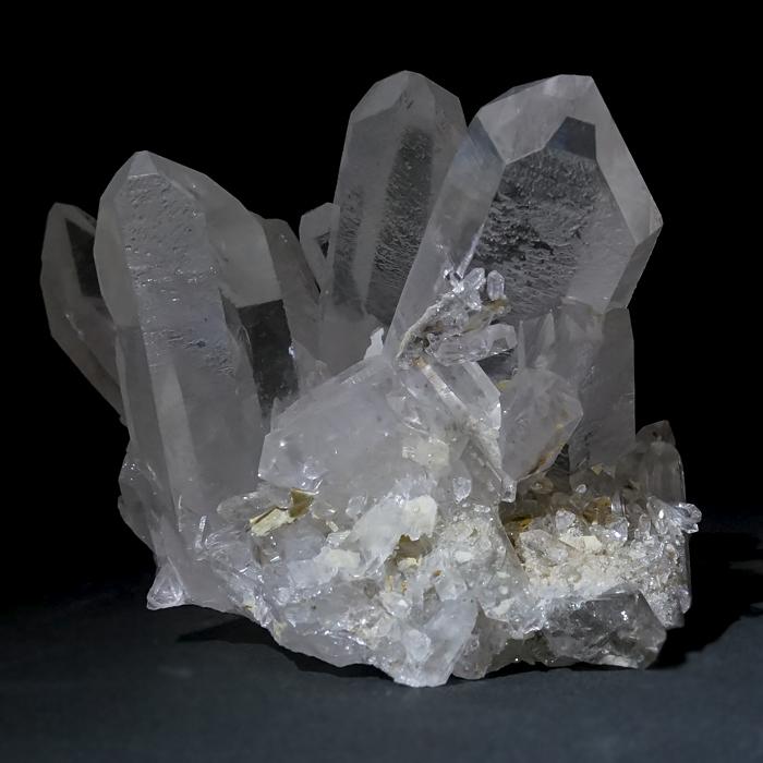 水晶 ブラジル産 浄化 クリスタル 高品質 天然石 パワーストーン 一点物】 ゼッカデソーザ水晶 原石 クラスター 393g ブラジル