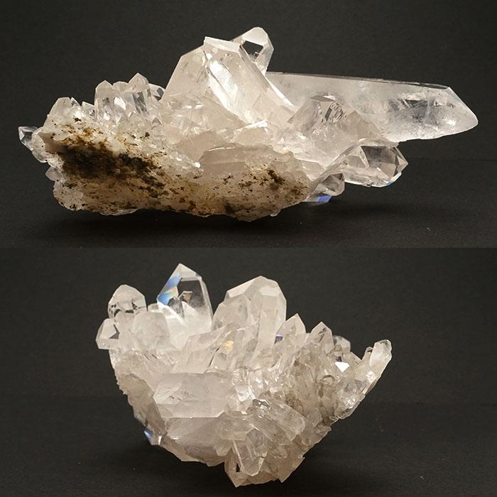 【一点物】 ゼッカデソーザ水晶 原石 クラスター 604g ブラジル 天然石の画像