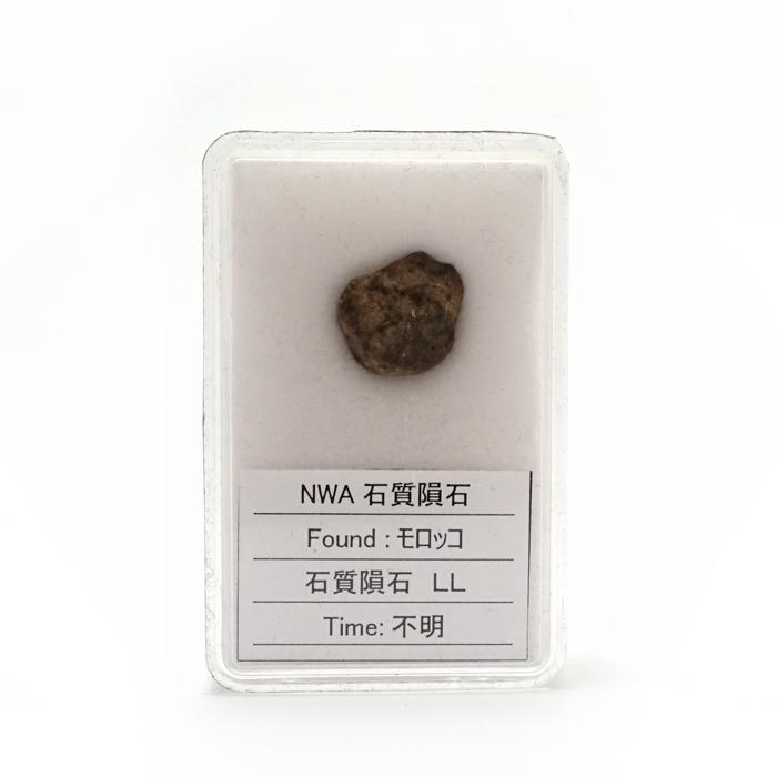一点物】 NWA 石質隕石 モロッコ産 石質隕石LL NWA隕石 原石 隕石