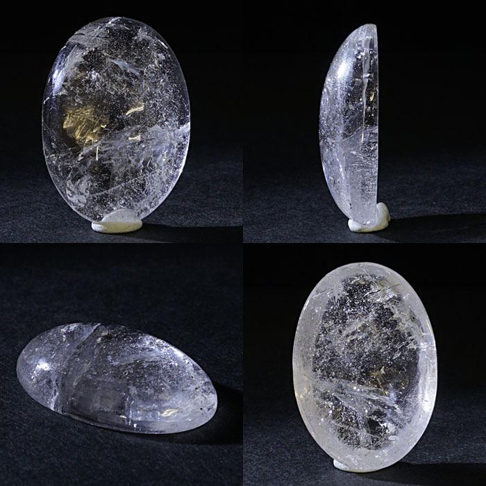 黒平水晶 ルース 31.93ct 【一点物】 山梨県産 日本の石 日本銘石 水晶