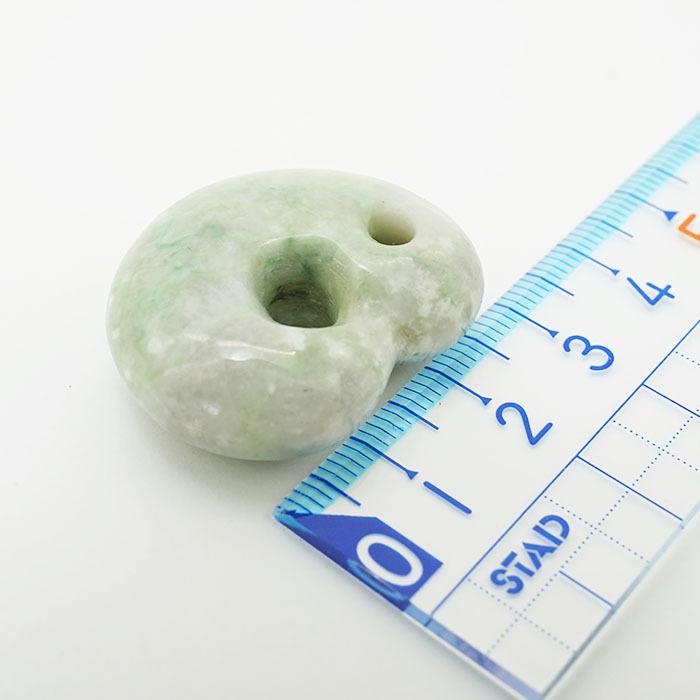糸魚川翡翠 勾玉 18.7g 市振海岸産 【一点物】 5月誕生石
