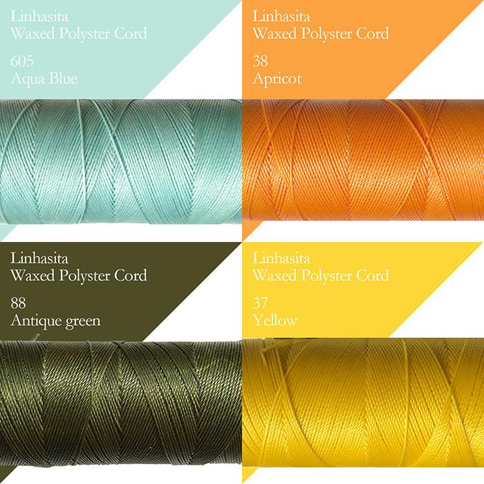 ワックスコード LINHASITA社製 0.75mm : 天然石工房 翡翠 - 通販