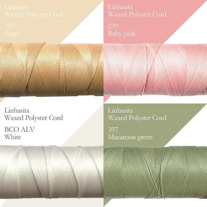 ワックスコード LINHASITA社製 0.75mm : 天然石工房 翡翠 - 通販