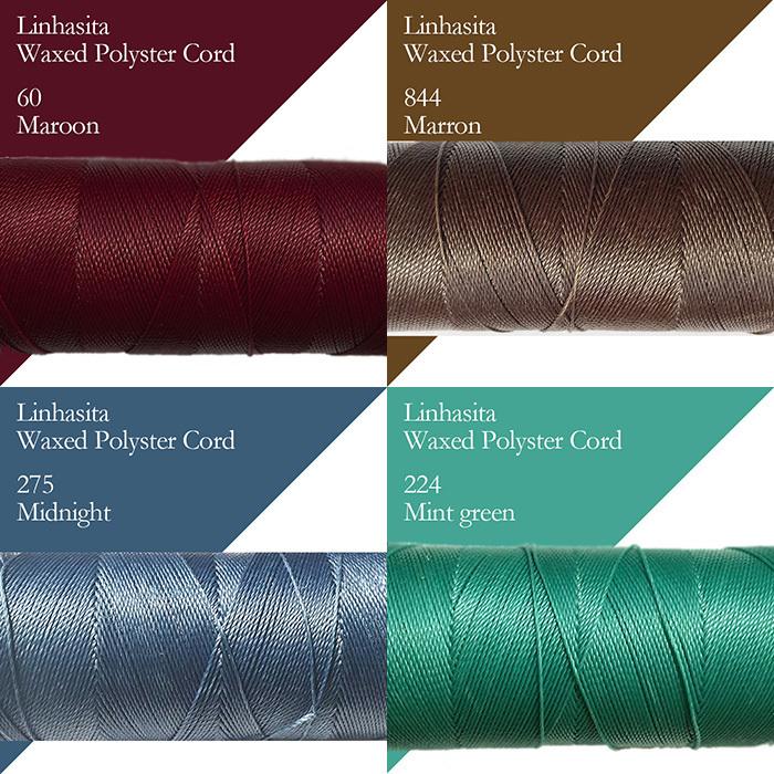 ワックスコード LINHASITA社製 0.75mm : 天然石工房 翡翠 - 通販