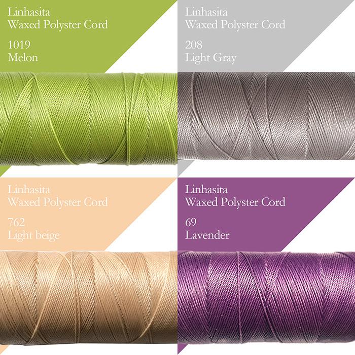 ワックスコード LINHASITA社製 0.75mm : 天然石工房 翡翠 - 通販