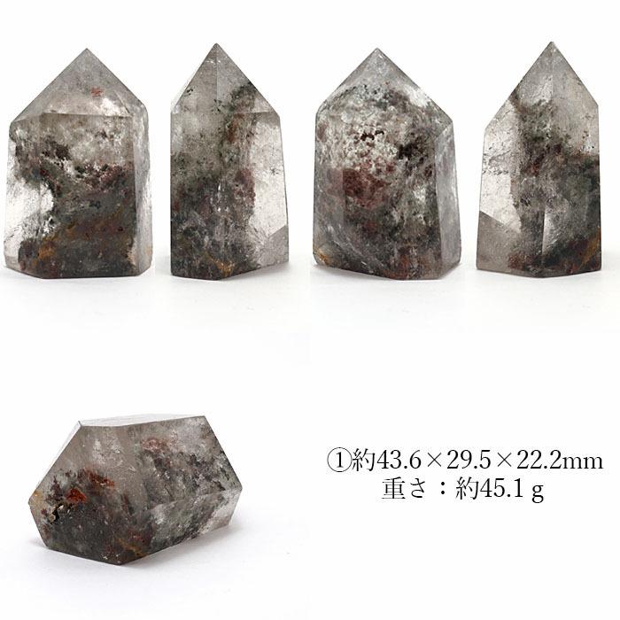 ガーデンクォーツ ポイント 原石 六角柱 【一点物】 Garden quartz