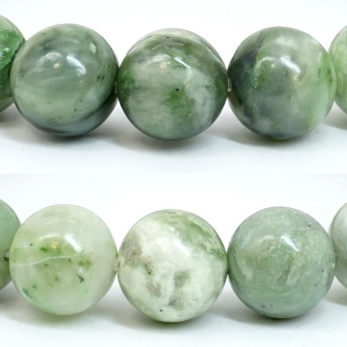 日高翡翠 10mm ブレスレット AAランク 北海道産 日高町 HIDAKA Jade