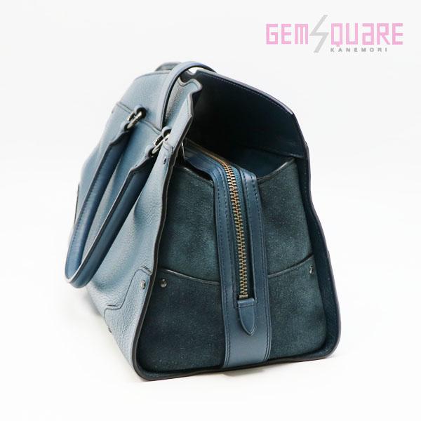 おしゃれ】 コーチ マーサーサッチェル30 ブルー 新品 cerkafor.com