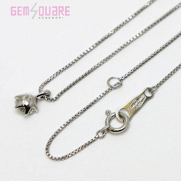 値下げ交渉可】Pt850 ダイヤモンド ネックレス D0.39 2.4g 40cm 