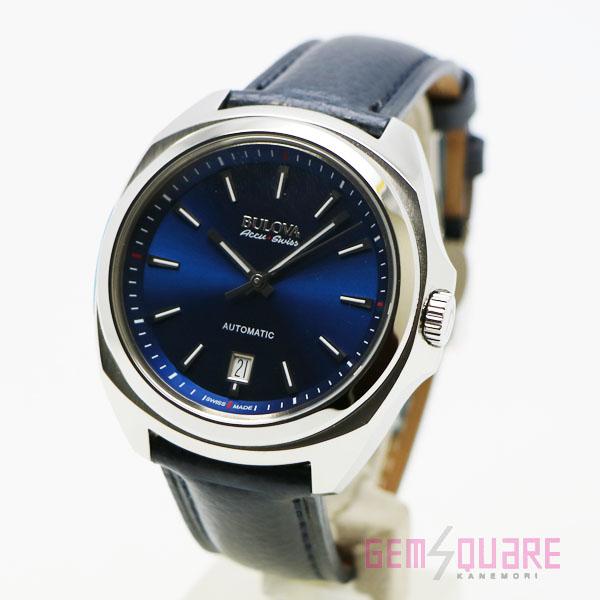 BULOVA 【値下げ交渉可】ブローバ TELC テルク 自動巻き 腕時計 ブルー 