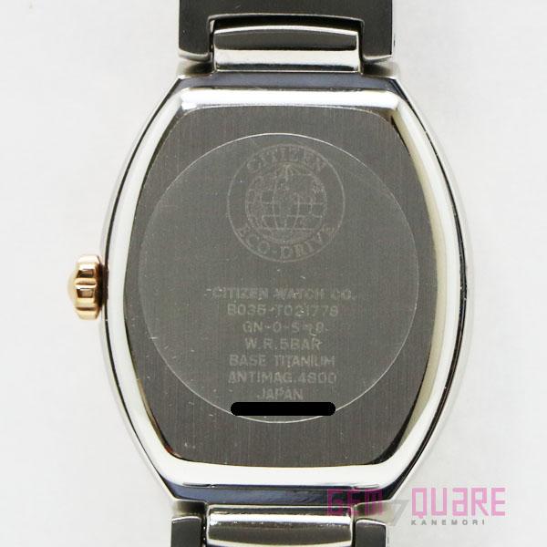 【値下げ交渉可】CITIZEN シチズン エクシード エコドライブ 腕時計 ソーラー 女 シェル 未使用品 EX2084-50Aの画像