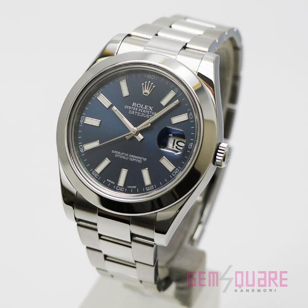 【値下げ交渉可】ROLEX ロレックス デイトジャスト2 ブルー ランダム品番 腕時計 OH仕上げ済 116300 | デイトジャスト | 04