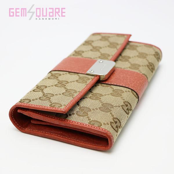 GUCCI（グッチ） 【値下げ交渉可】GUCCI 二つ折り財布 ベージュ