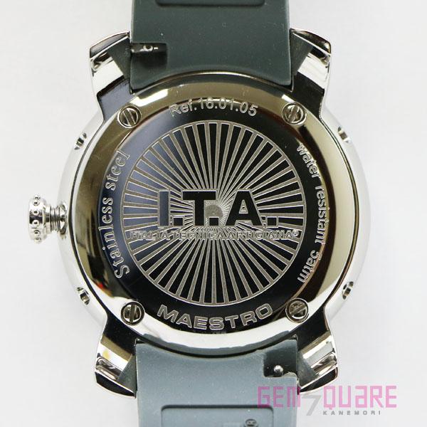 【値下げ交渉可】I.T.A マエストロスポーツ クォーツ グレー 44mm 中古 16.01.05【質屋出店】｜gem-square｜03