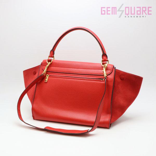 セリーヌ トラペーズ ミディアム ハンドバッグ ショルダーバッグ 2WAY