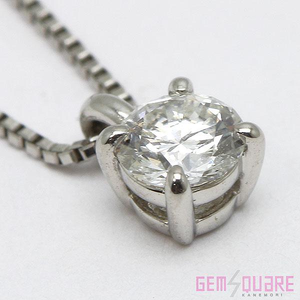 天然ダイヤモンド0.272ct pt950 ネックレス