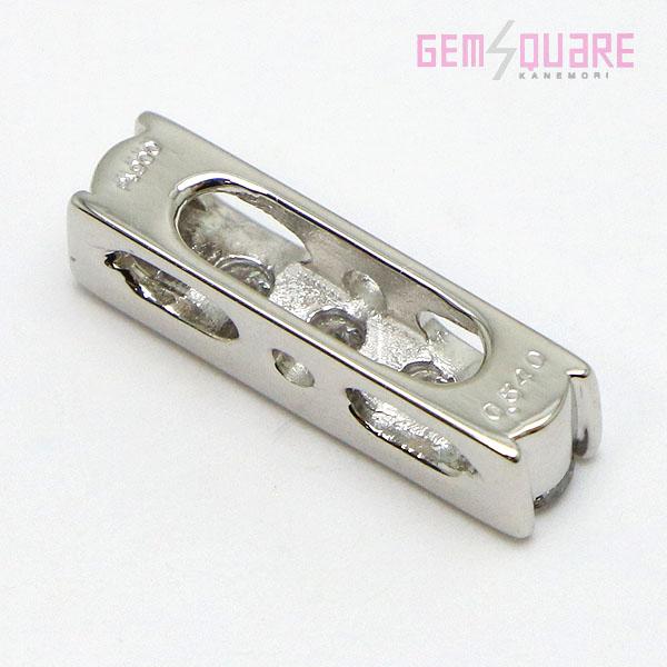 値下げ交渉可】PT900 ダイヤモンド ネックレストップ ヘッド D0.540  