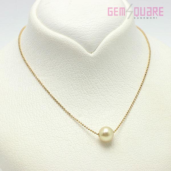 値下げ交渉可】K18 パール ネックレス アコヤ真珠 7.5mm 2.5g カット  