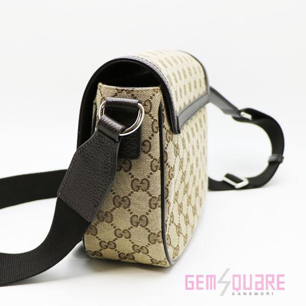 値下げ交渉可】GUCCI グッチ ショルダー キャンバス カーフ ベージュ  