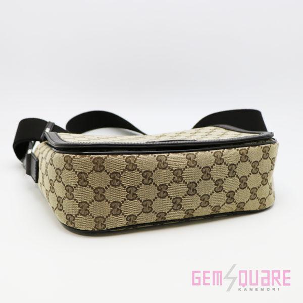 値下げ交渉可】GUCCI グッチ ショルダー キャンバス カーフ ベージュ  